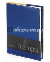 Картинка к книге Bruno Visconti - Ежедневник недатированный "Metropol" (А5, синий) (3-491/01)