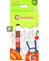 Картинка к книге Baramba - Пластилин + раскраска (8 цветов х 25 гр) (B30008)