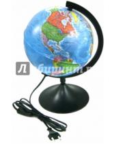 Картинка к книге TUKZAR - Глобус Земли политический с подсветкой (диаметр 210) (ГЗ-210пп)