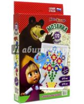 Картинка к книге Маша и Медведь - Мозаика "Маша и Медведь" (170 элементов, D 10/15 мм) (GT8674)