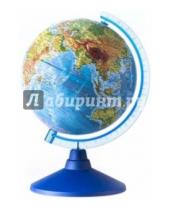Картинка к книге Globen - Глобус Земли физический рельефный с подсветкой (d=250 мм) (Ке022500194)