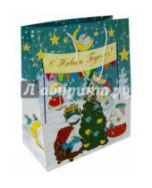 Картинка к книге Бумажные пакеты новогодние - Пакет бумажный новогодний 26*32.4*12.7 см (38564)