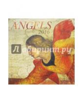 Картинка к книге Presco - Календарь на 2016 год "Ангелы", 30х30 см (2911)