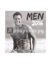 Картинка к книге Presco - Календарь на 2016 год "Мужчины", 30х30 см (2918)