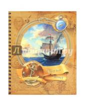Картинка к книге Тетради - Тетрадь 96 листов, гребень "Легендарные корабли", 5 видов (ТСФ964557)