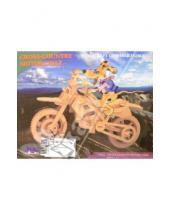Картинка к книге Сборная деревянная модель - Внедорожный мотоцикл (P022)