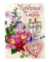Картинка к книге Стезя - 1КТ-037/Серебрянная свадьба/открытка-гигант
