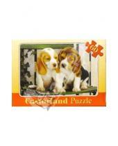 Картинка к книге Puzzle-60 MIDI - Puzzle-60.MIDI.B-06250. Два щенка на скамейке