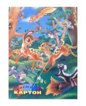 Картинка к книге Картон и цветная бумага - Цветной картон А3 8 листов 8 цветов (ЦК35806)