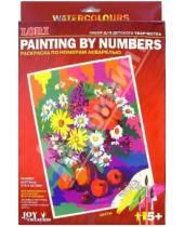 Картинка к книге Раскраска по номерам - Цветы