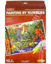 Картинка к книге Раскраска по номерам - Осенний пейзаж