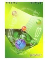 Картинка к книге КТС-про - Блокнот А5 48 листов (клетка) Зеленый (пружина) /С2863 3D