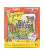 Картинка к книге AMOS - Набор для детского творчества "Farm Land 3D" 13 предметов /20643 (подарочная картонная упаковка)