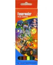 Картинка к книге Silwerhof - Фломастеры  6 цветов.Technics. Robot-Transformer (860611)