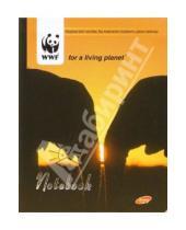 Картинка к книге Канцелярские товары - Notebook А6 80 листов 2935 WWF (слоны)
