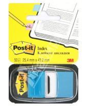 Картинка к книге POST-IT - Закладки самоклеющиеся, 50 штук, голубые (124134/680-23)