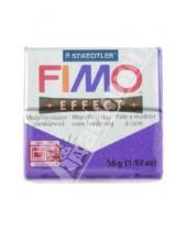 Картинка к книге Полимерная запекаемая глина - FIMO Effect полимерная глина, 56 гр., цвет лиловый металлик (8020-602)