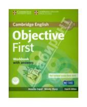 Картинка к книге Wendy Sharp Annete, Capel - Objective First 4 Edition Workbook with answers +CD-ROM