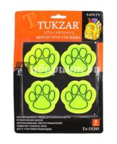 Картинка к книге TUKZAR - Набор светоотражающих фигурных фликер наклеек (8 штук) (TZ 15201)