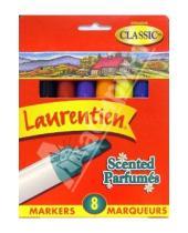 Картинка к книге LAURENTIEN - Фломастеры 8 цветов Laurentien 36084 (парфюмированные)